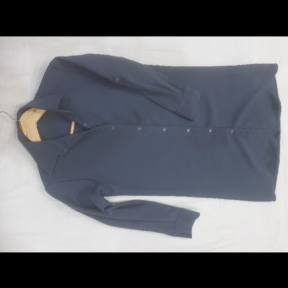 Unused Blue shirt dress - Picture 3 of 6